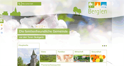 Desktop Screenshot of berglen.de