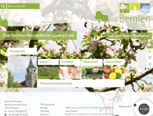 Tablet Screenshot of berglen.de